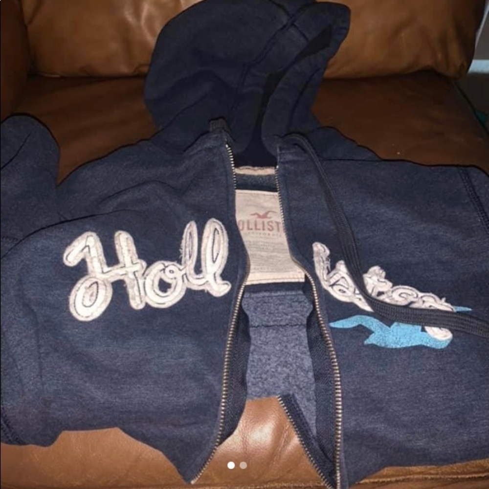 Hollister Boy/Youth Zip Up Hoodie For Sale.